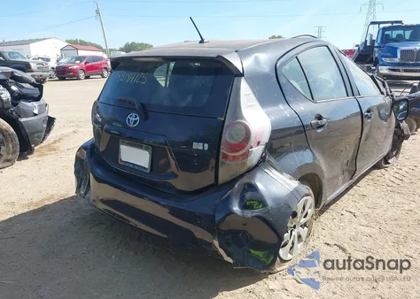 2012 Toyota Prius C One from USA, damaged, VIN JTDKDTB37C1502198